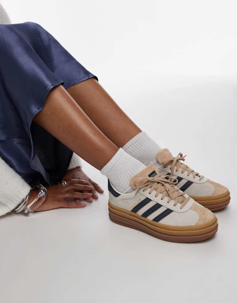 Кроссовки adidas Originals Gazelle Bold низкого профиля на платформе Adidas