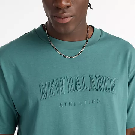 Embossed Varsity Jersey T-Shirt New Balance