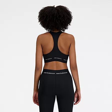 NB Sleek Medium Support Sports Bra New Balance