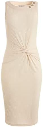 GUESS Women's Sleeveless Ernestine Knot Dress GUESS