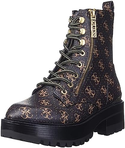 GUESS Women's Fearne Combat Boot GUESS