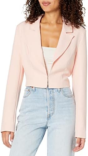 GUESS Women's Cropped Diane Blazer GUESS