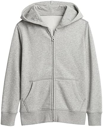 GAP Boys' Full Zip Hoodie Hooded Sweatshirt Gap