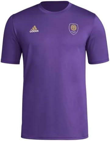 adidas Men's Orlando City Sc Short Sleeve Pre-Game T-Shirt Adidas