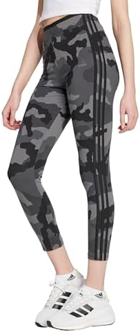 adidas Women's Plus Size Essentials 3-Stripes Camouflage Printed 7/8 Length Leggings Adidas