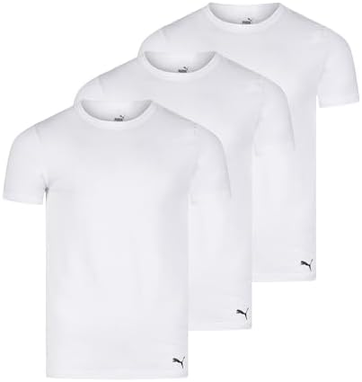 PUMA Men's Big & Tall 3 Pack Classic T-Shirt PUMA