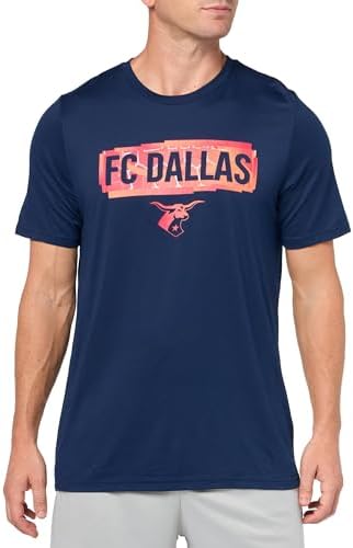 Мужская классическая игровая футболка с коротким рукавом adidas FC Dallas Adidas