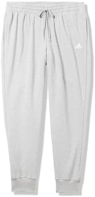 adidas Women's Essentials Linear French Terry Cuffed Pants (Plus Size) Adidas