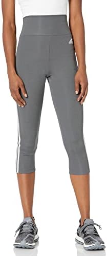 adidas Women's Designed 2 Move High-rise 3-Stripes 3/4 Sport Tights Adidas