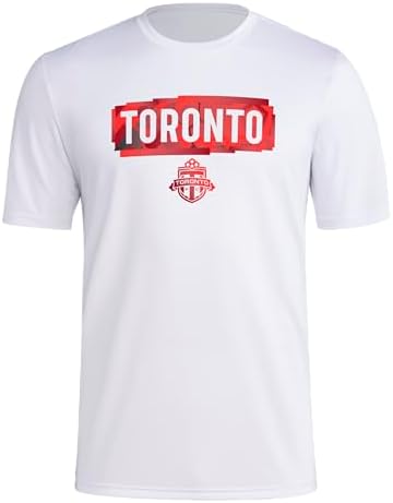 adidas Men's Toronto Fc Short Sleeve Pre-Game T-Shirt Adidas