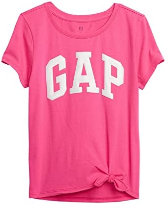 GAP Girls' Short Sleeve Logo T-Shirt Gap