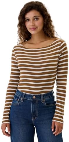 GAP Women's Long Sleeve Favorite Boatneck Gap