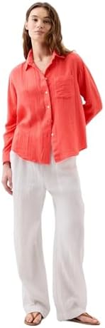 GAP Women's Gauze Big Shirt Gap