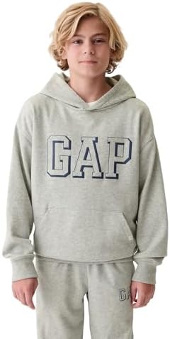 GAP Boys' Logo Hoodie Hooded Sweatshirt Gap