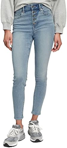 GAP Womens High Rise Legging Jeans, Light Haven, 24 Regular US Gap