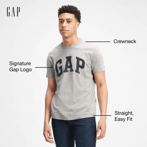 Мужская футболка Gap с классическим логотипом - идеальный базовый элемент гардероба Gap