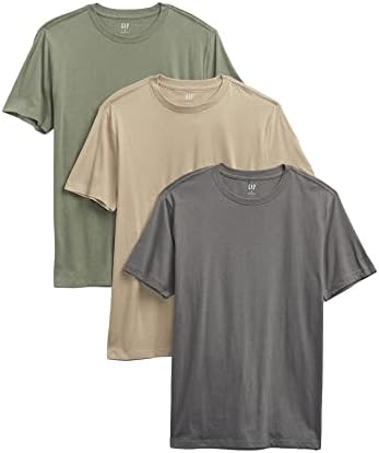 GAP Men's 3-Pack Everyday Short Sleeve Tee T-Shirt Gap