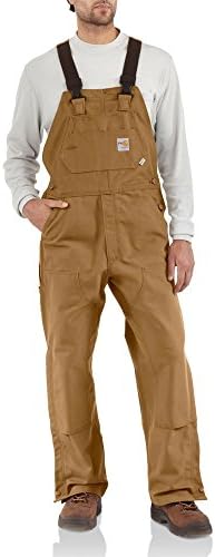 Carhartt Men's Flame Resistant Duck Bib Overall Carhartt