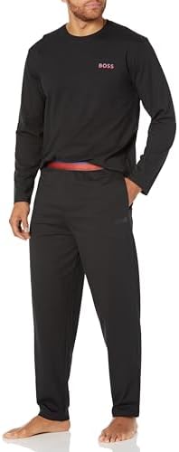 BOSS Men's Ombre Detail Sleeve Shirt and Pant Lounge Set BOSS