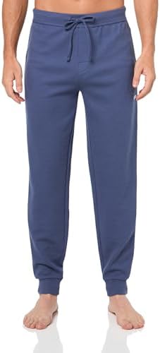 BOSS Men's Waffle Cotton Cuffed Sweatpants BOSS