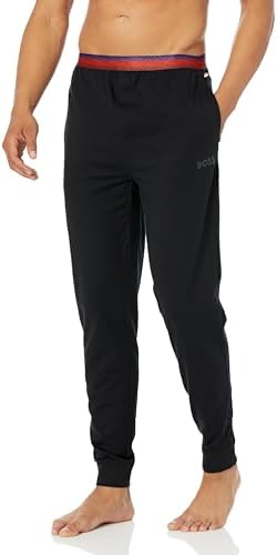 BOSS mens Ombre Waistband Cuffed Lounge Pants BOSS