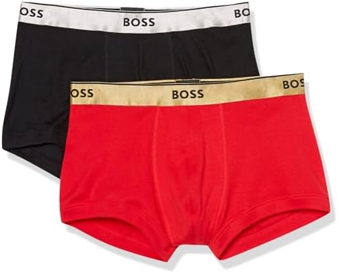 BOSS Men's Two Pack Cotton Trunk BOSS