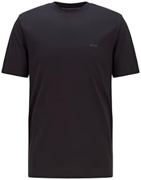 BOSS Men's Small Logo Cotton Crewneck T-Shirt BOSS