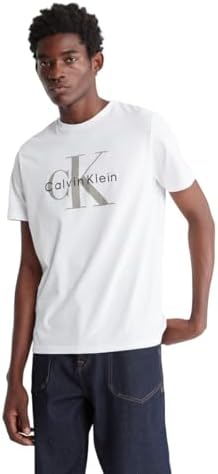 Calvin Klein Men's Monogram Logo Crewneck T-Shirt Calvin Klein