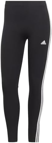 adidas Women's Essentials 3-Stripes High-Waisted Single Jersey Leggings Adidas