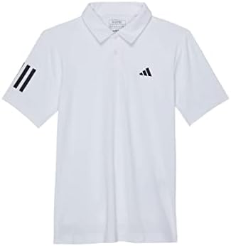 adidas Boys' Club Tennis 3-stripes Polo Shirt Adidas