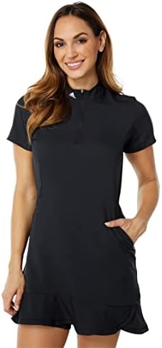 adidas Women's Quarter Zip Frill Golf Dress Adidas