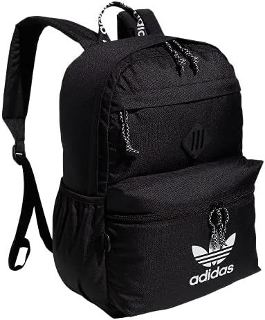 adidas Originals Trefoil 2.0 Backpack, Black, One Size Adidas