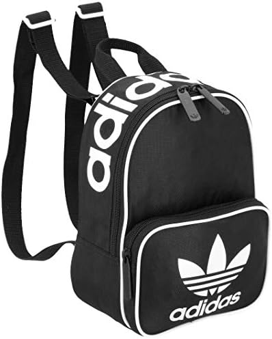 Женский компактный рюкзак adidas Originals Santiago Mini, черно-белый Adidas