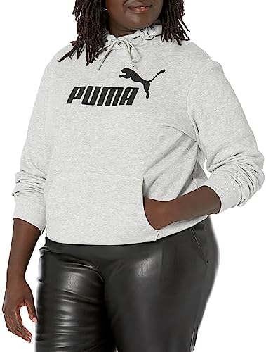 PUMA Women's Essentials Logo Fleece Hoodie (Available in Plus Sizes) PUMA