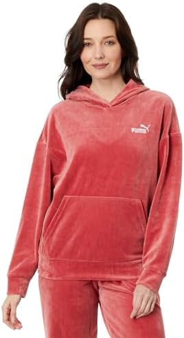 PUMA Women's Velour Hoodie PUMA