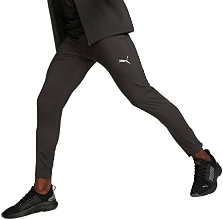 PUMA Men's Run Favorite Tapered Pants, Black, X-Large PUMA