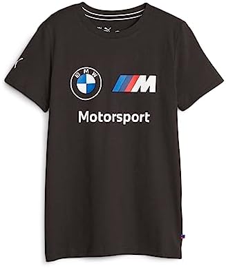 PUMA BMW M Motorsports Kids Essentials Logo Tee Puma