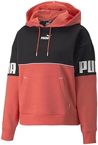 PUMA Men's Big and Tall Power Colorblock Fleece Hoodie PUMA