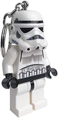 Lego Star Wars Stormtrooper Keychain Light - 3 Inch Tall Figure (KE12), Ages 6+, Includes 1 Keychain Light IQ