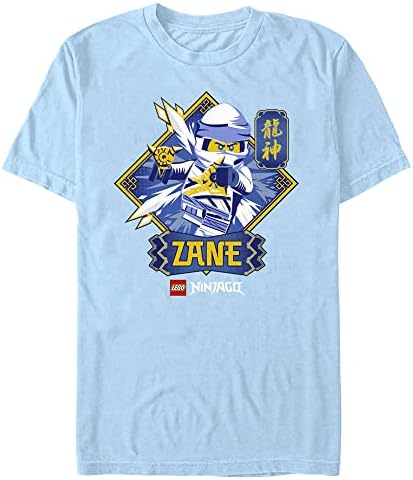 Fifth Sun Lego Ninjago Zane Badge Young Men's Short Sleeve Tee Shirt FIFTH SUN