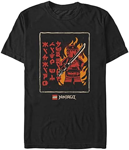 Fifth Sun Lego Ninjago Fire Ninja Young Men's Short Sleeve Tee Shirt FIFTH SUN