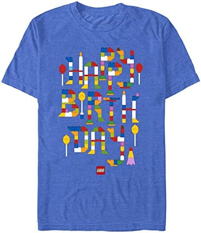 Fifth Sun Lego Iconic Build Birthday Young Men's Short Sleeve Tee Shirt FIFTH SUN