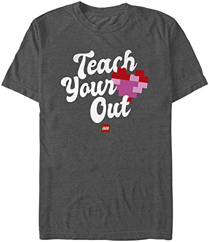 Fifth Sun Lego Iconic Teach Your Heart Out Young Men's Short Sleeve Tee Shirt FIFTH SUN