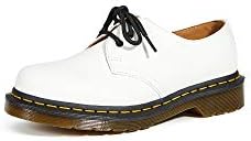 Dr. Martens Women's 1461 DS 3 Eye Oxfords, White, 8 Medium US Dr. Martens