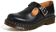 Женские мокасины Dr. Martens Polley из гладкой кожи с классической застежкой Dr. Martens