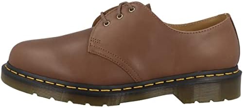 Dr. Martens Men's 1461 Oxford, Saddle Tan Carrara, 7 Dr. Martens