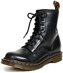 Женские ботинки Dr. Martens 1460 W из гладкой кожи на 8 люверсов Dr. Martens