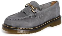 Лоферы Dr. Martens Adrian с кожаным верхом и золотой пряжкой Dr. Martens