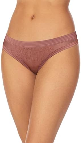 DKNY Women's Sheer Stripe Thong DKNY