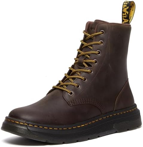 Мужские нубуковые ботинки Dr. Martens Crewson с мягкой стелькой для повседневной носки Dr. Martens